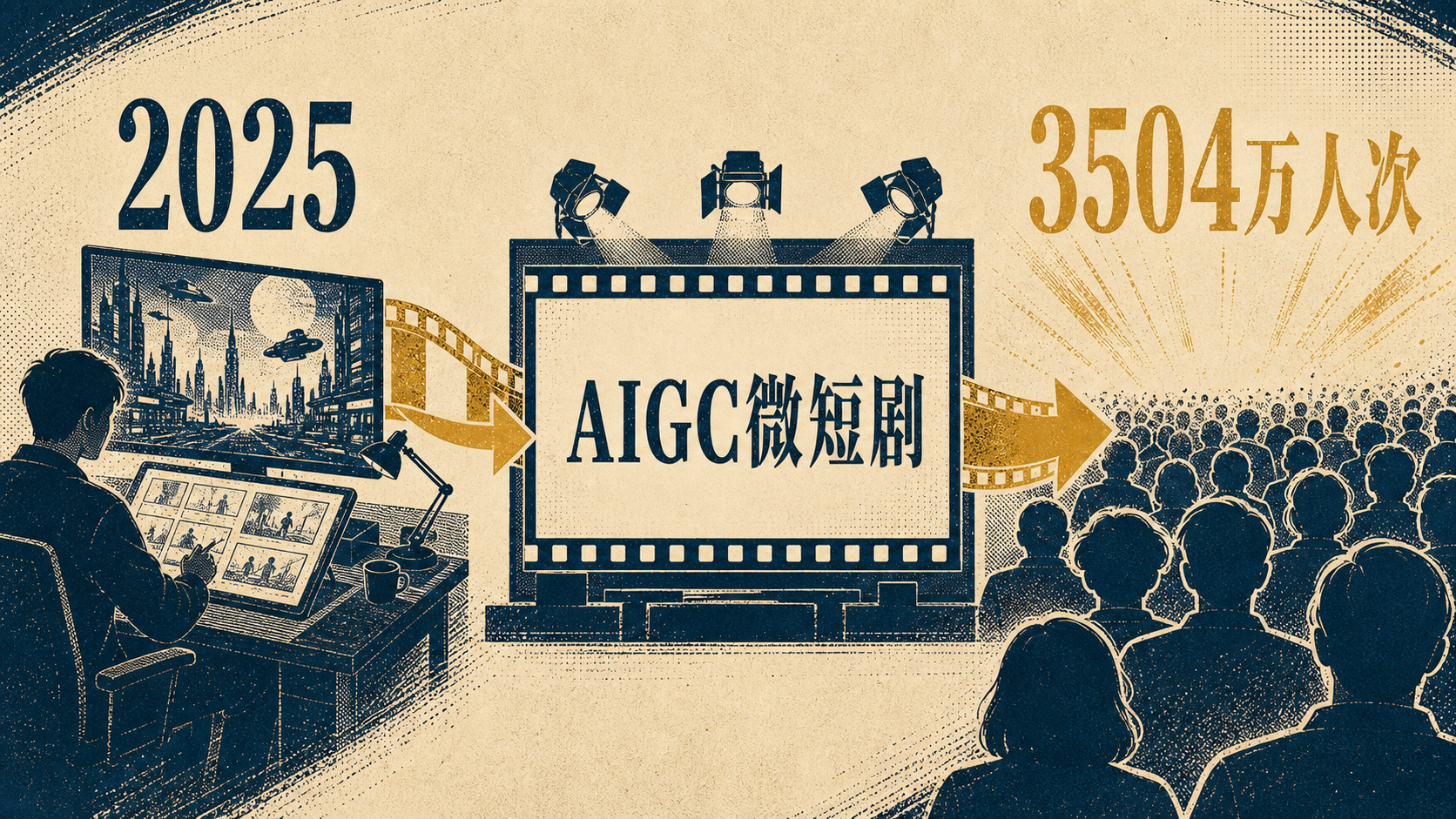 AIGC进入微短剧真实生产流程的场景