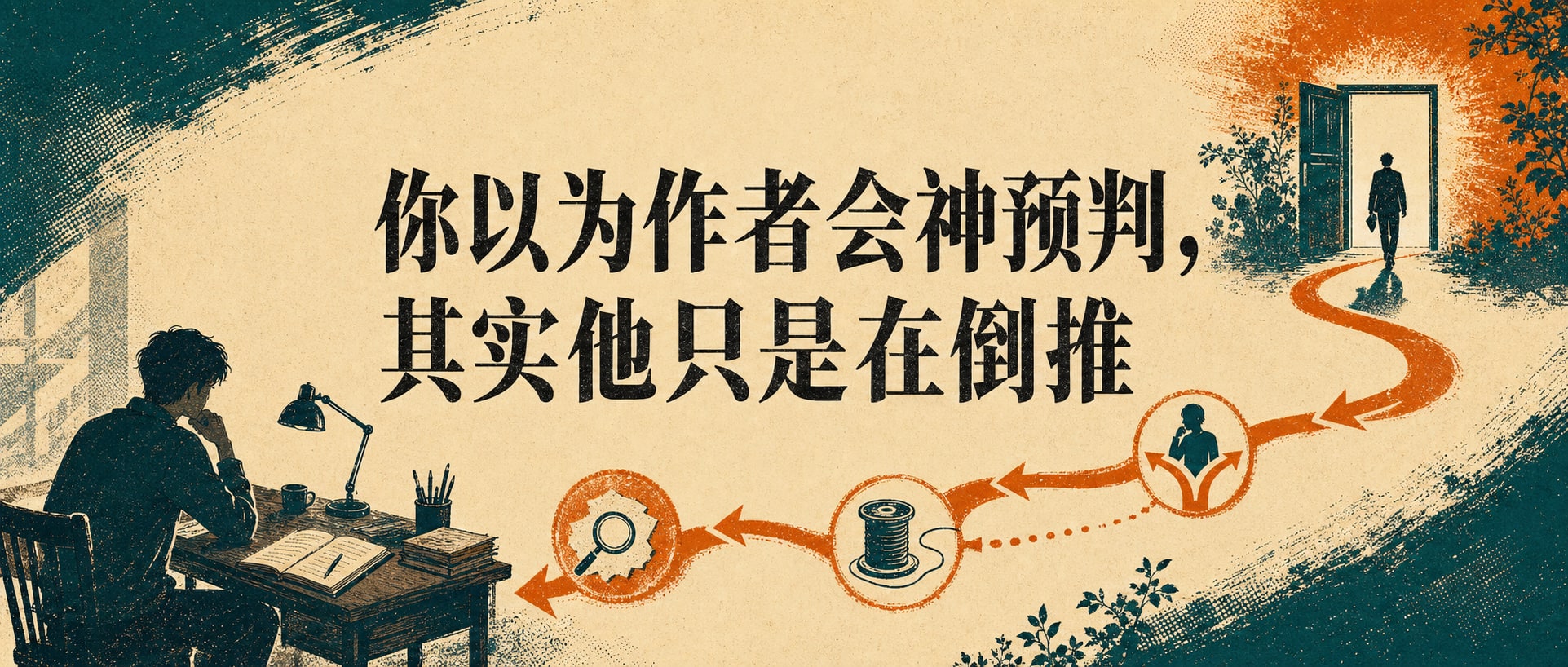 你以为作者会神预判，其实他只是在倒推 封面图