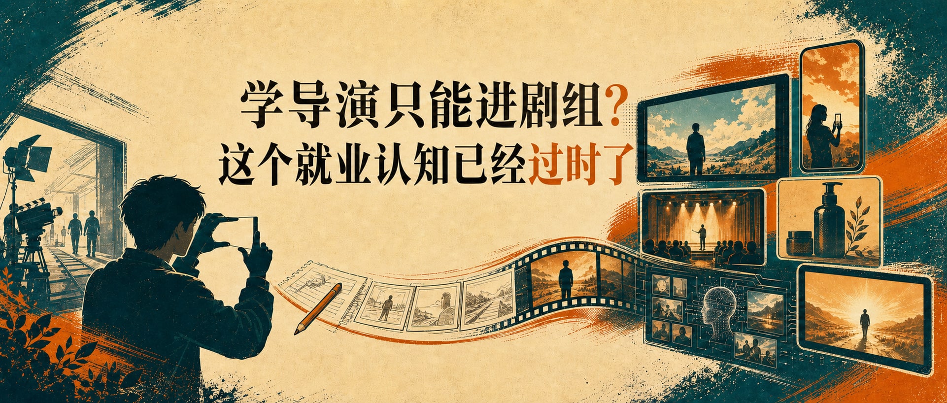 学导演只能进剧组？这个就业认知已经过时了 封面图