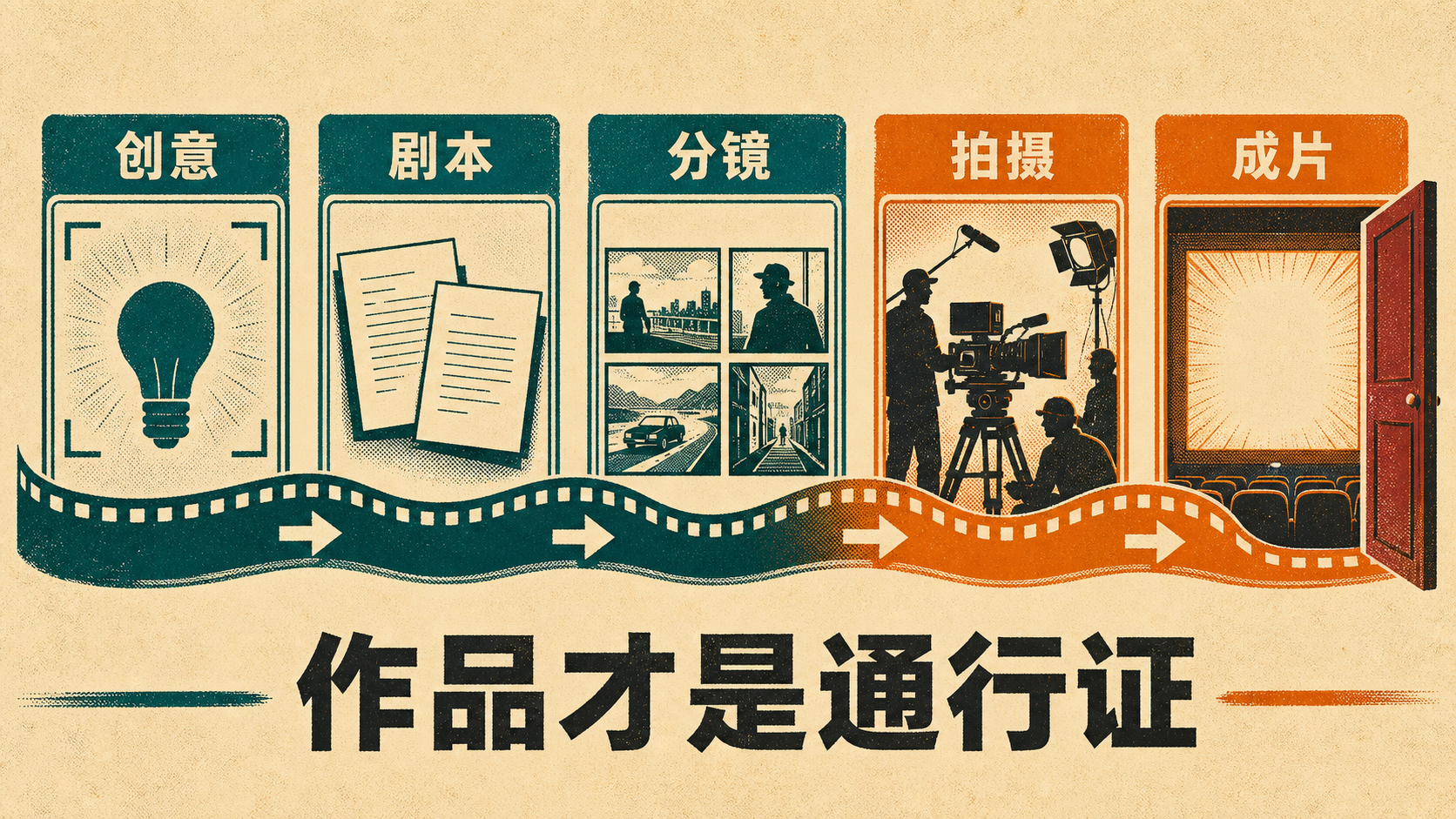 从创意、剧本和分镜到拍摄与成片的完整能力链
