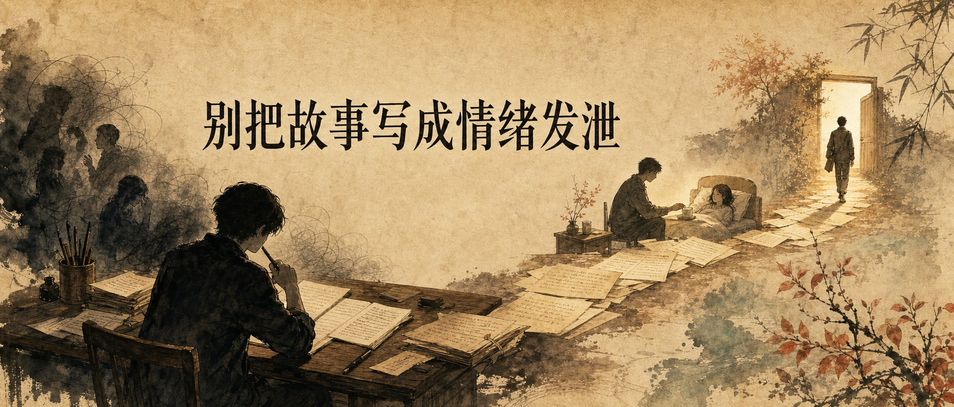 别把故事写成情绪发泄 封面图