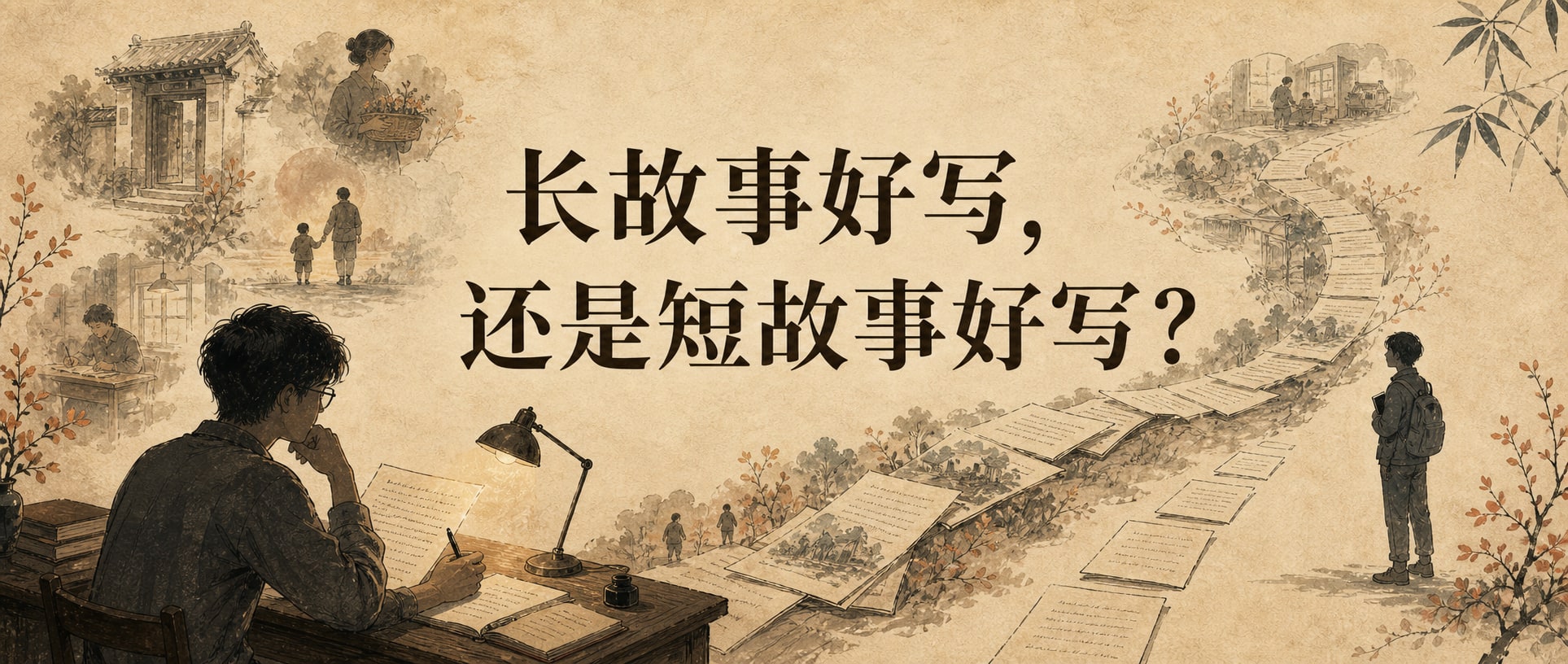 长故事好写，还是短故事好写？ 封面图