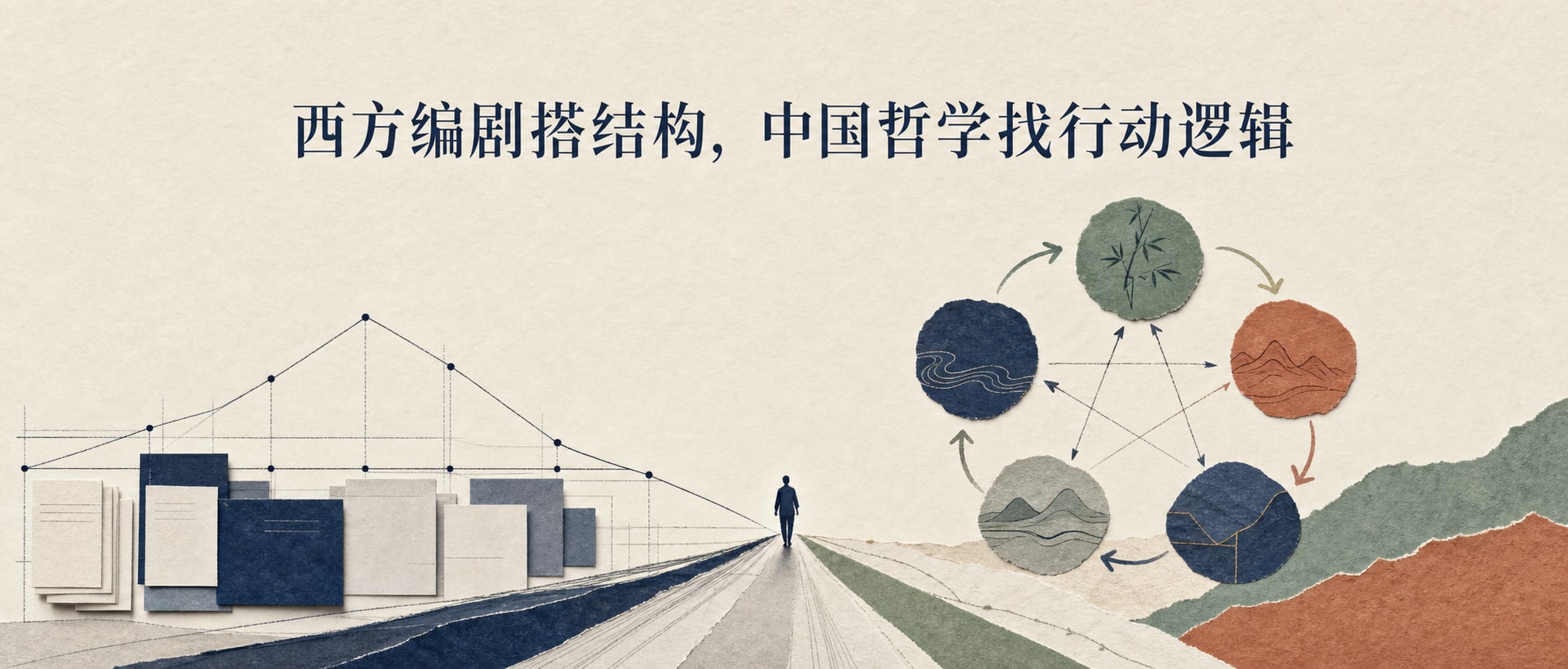 西方编剧搭结构，中国哲学找行动逻辑 封面图