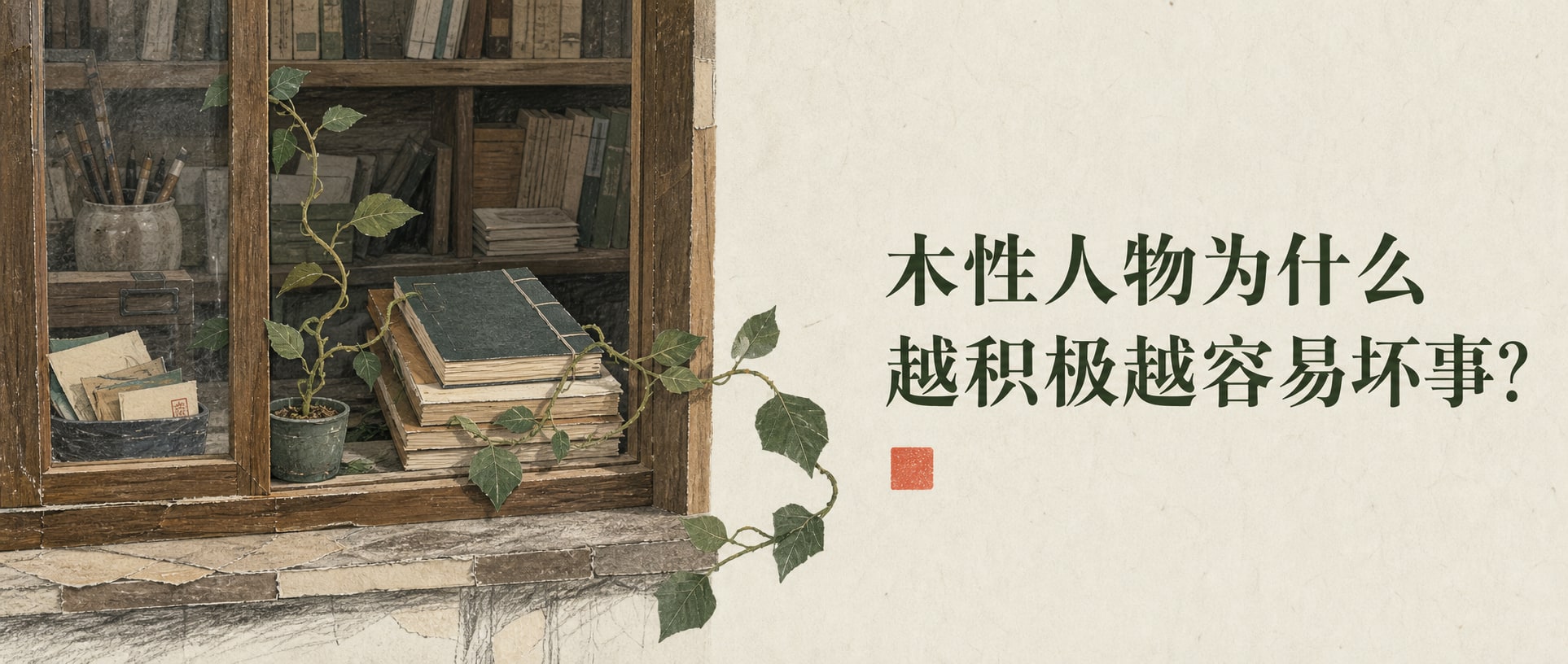 木性人物为什么越积极越容易坏事？ 封面图